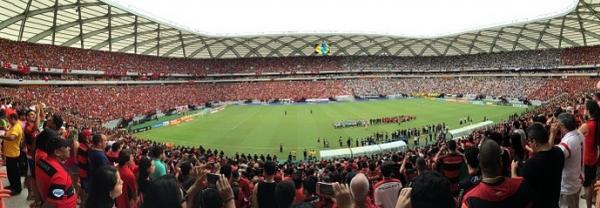 Flamengo e Vasco bateram recorde de pblico da Arena da Amaznia