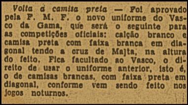 Nota publicada no jornal Correio de Manh, de 11 de junho de 1943