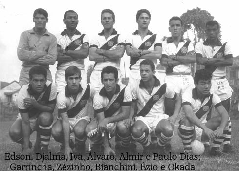 Vasco com Garrincha, 1967